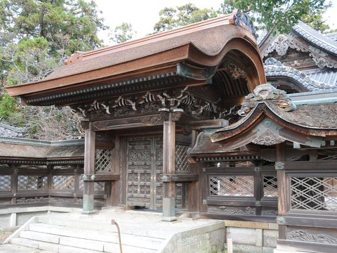 専修寺・御廟唐門