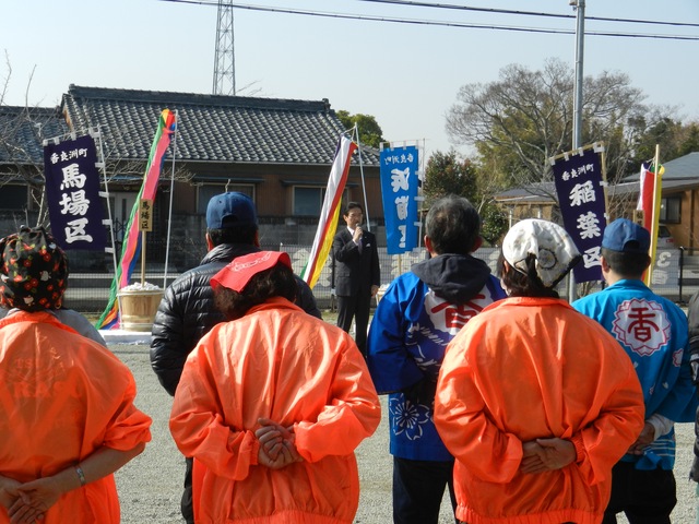 消防団入団促進ふれあいキャンペーン 挨拶