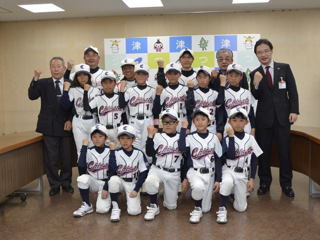 第7回春季全日本小学生男子ソフトボール大会出場選手来訪