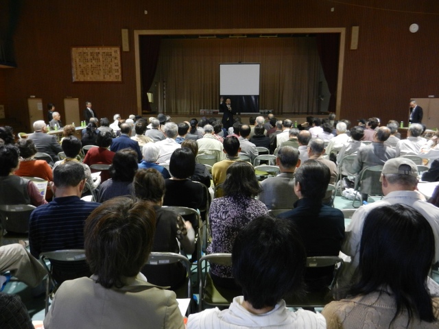 敬和小学校避難所運営委員会及び敬和地区自主防災協議会主催 防災講演会挨拶