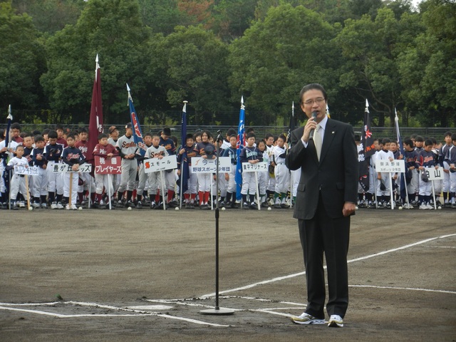 津市少年野球連盟2011津市秋季交歓大会挨拶