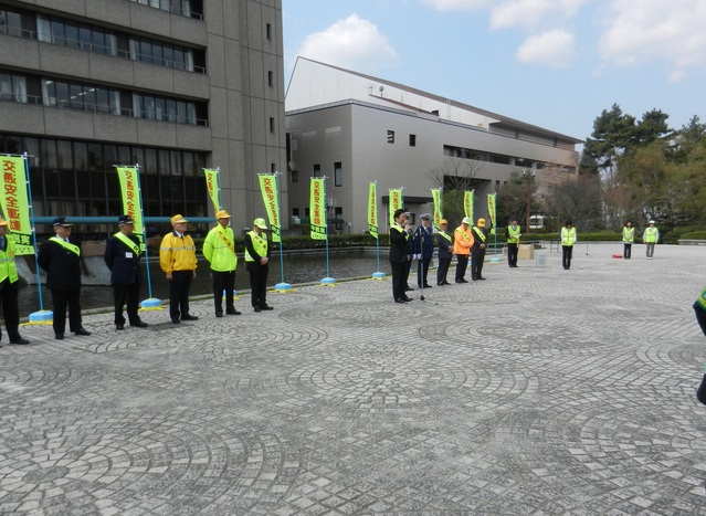 平成24年春の全国交通安全運動出発式