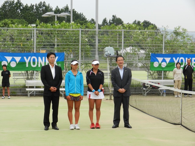 COCOPA Cup三重国際女子オープンテニス2012決勝戦開会式挨拶