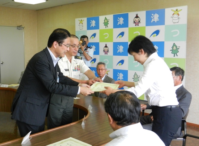 自衛官募集相談員委嘱式