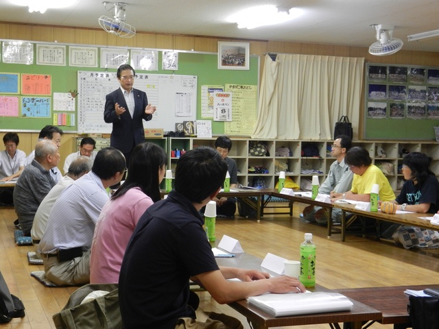 津市学童保育連絡協議会との懇談