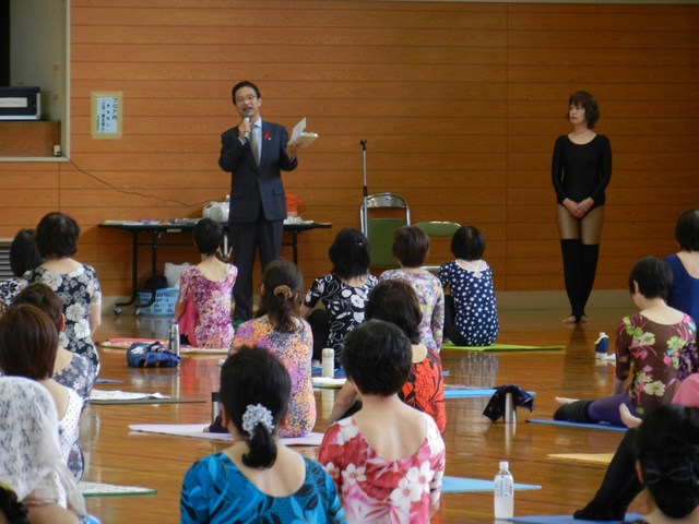 実践体育学　体操三井島システム合同練習会挨拶