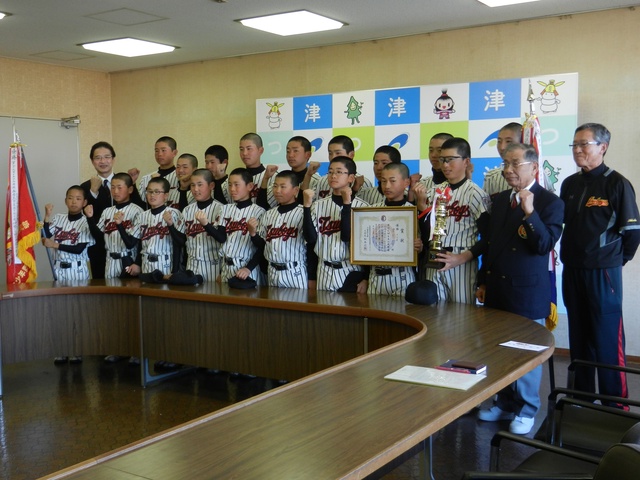 第43回日本少年野球春季全国大会出場選手来訪