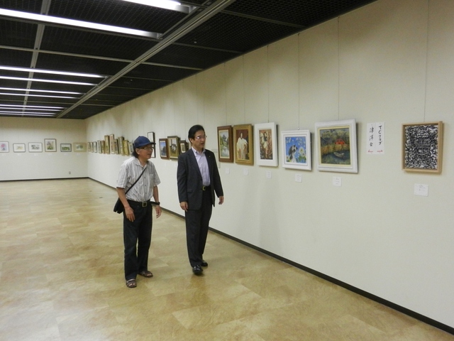 津市民文化祭 美術部門「洋画展」鑑賞