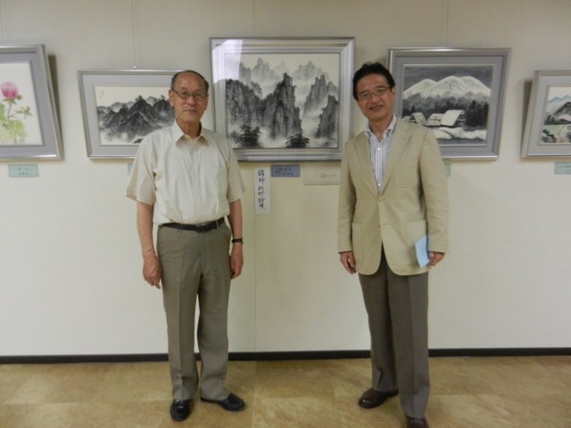 墨鈴会 第10回水墨南画合同展示 鑑賞