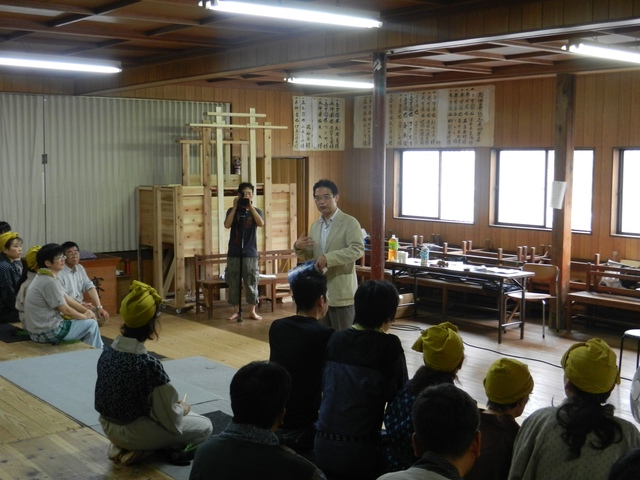 劇団津演 創立50周年記念公演「水の祈り－安濃承応相論異聞－」通し稽古 激励