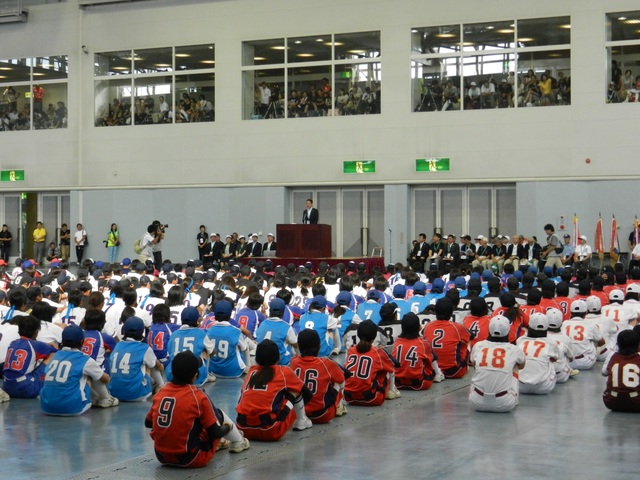 第35回全国中学校ソフトボール大会開会式 挨拶