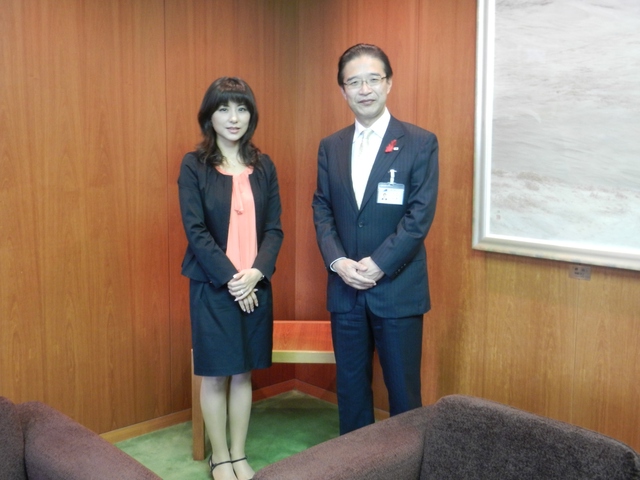 株式会社ワーク・ライフバランス　小室淑恵代表取締役社長 来訪