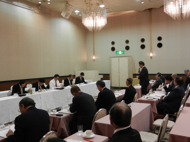 民主党三重県総支部連合会　第10回（2013年）団体懇談会