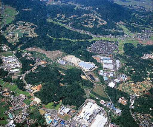 ニューファクトリーひさい工業団地航空写真