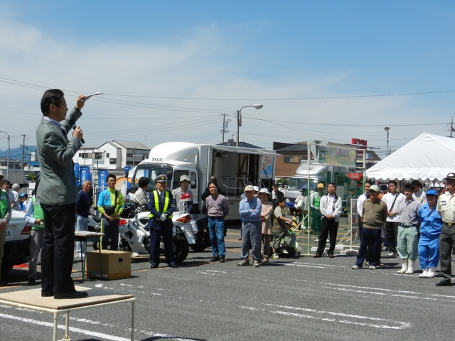 第13回高茶屋地区安全フェスティバル 挨拶