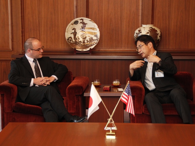 在名古屋米国領事館　スティーブン・コバチーチ首席領事  来訪