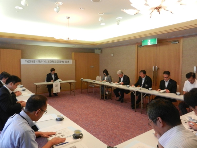 中勢バイパス建設促進期成同盟会定期総会