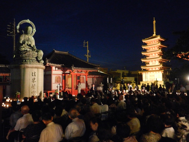 第18回7・28平和と感謝の祈り「郷土の発展と平和を願う集いとミニコンサート」挨拶