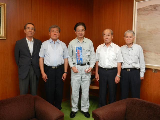 三重県技能士会　小林清良会長、落合哲副会長来訪