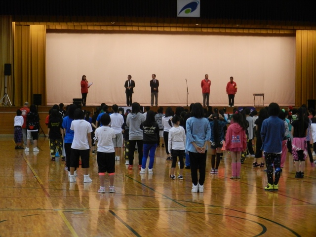 津西ライオンズクラブ　青少年2014ダンスワークショップ 挨拶