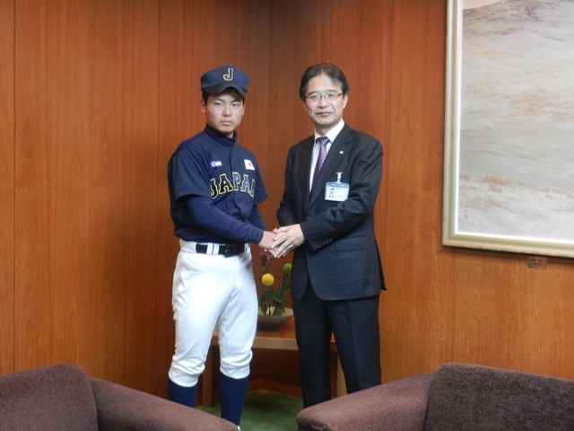 2014台北国際青少年野球大会 出場選手来訪