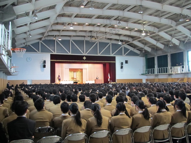 高田高等学校 平成26年度卒業証書授与式 祝辞