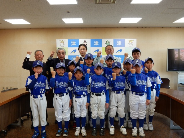 第8回春季全日本小学生男子ソフトボール大会出場選手来訪