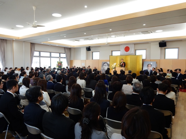 津幼稚園新園舎竣工式 祝辞