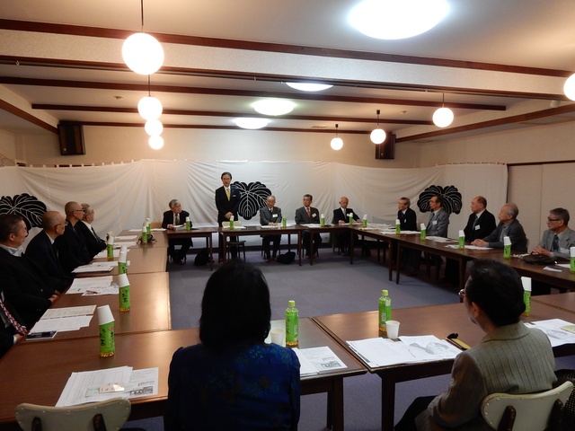 藤堂藩五日会平成27年度春季総会 挨拶