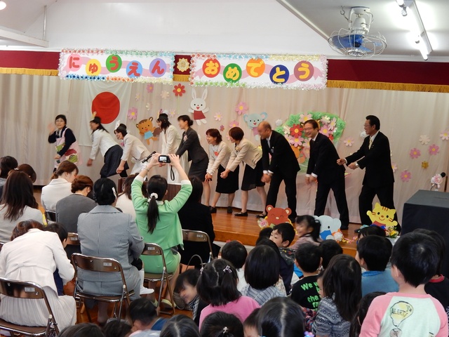 桃園幼稚園入園式