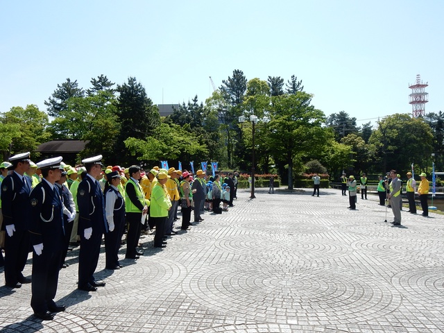 平成27年度春の全国交通安全運動 出発式