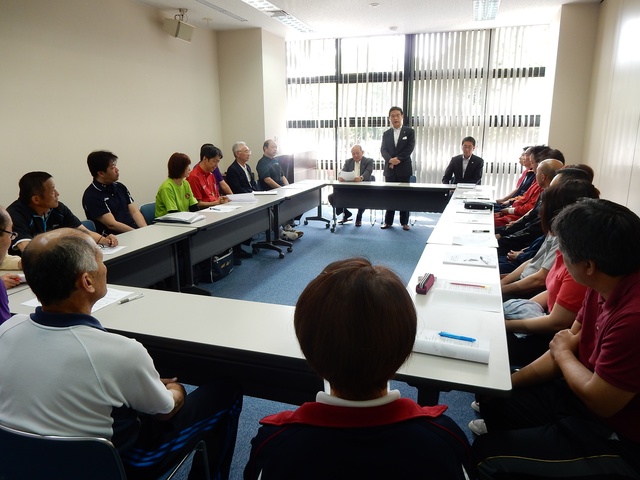 第1回津市バレーボール協会会長杯小学生バレーボール大会代表者会議