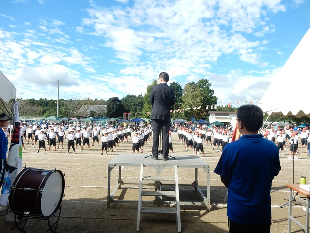 安濃地域の小学校運動会