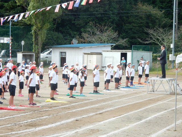 安濃地域の小学校運動会2