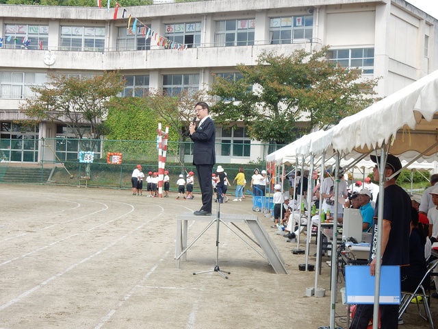 安濃地域の小学校運動会4