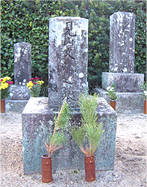 玉保院納所道場の墓の写真