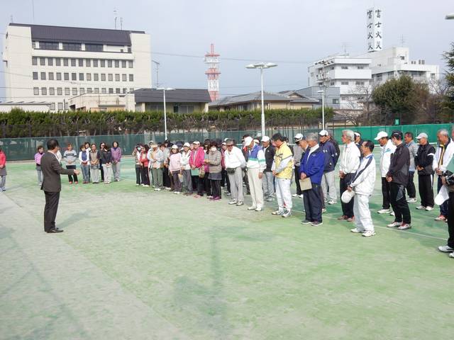 新春オープンテニス大会