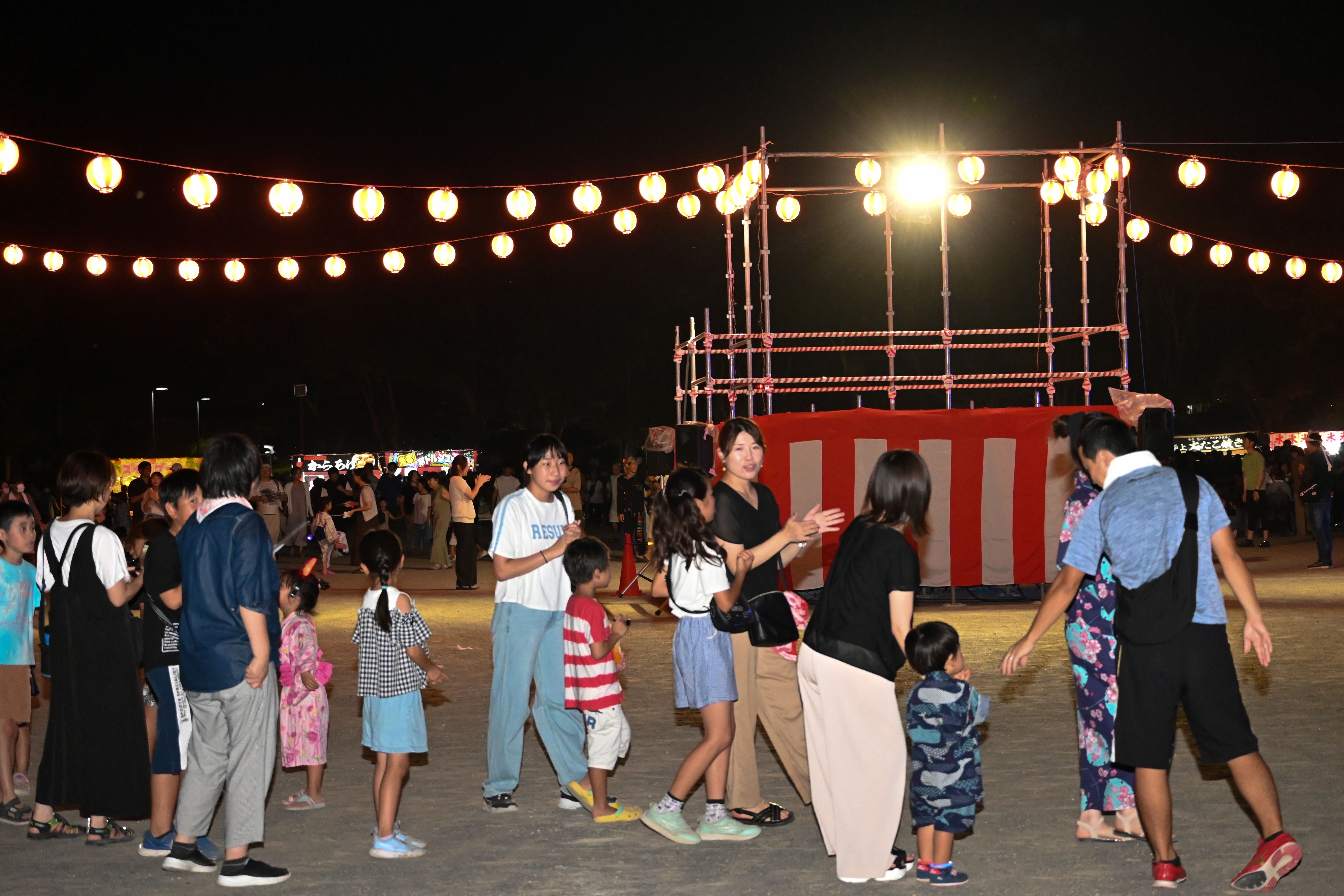 あのう「光れ！しかけ花火」祭りの様子12