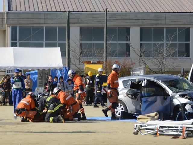 三重県・津市総合防災訓練