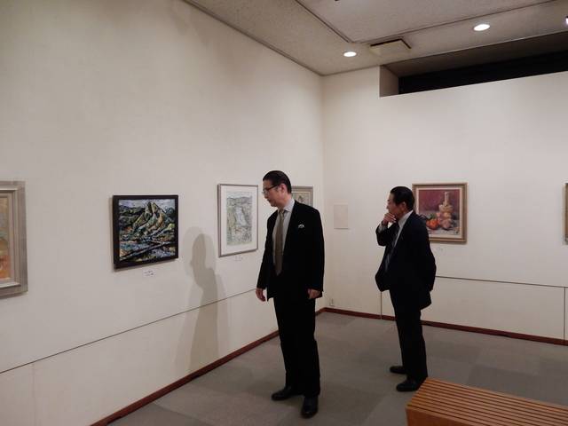 旺玄会三重支部絵画展