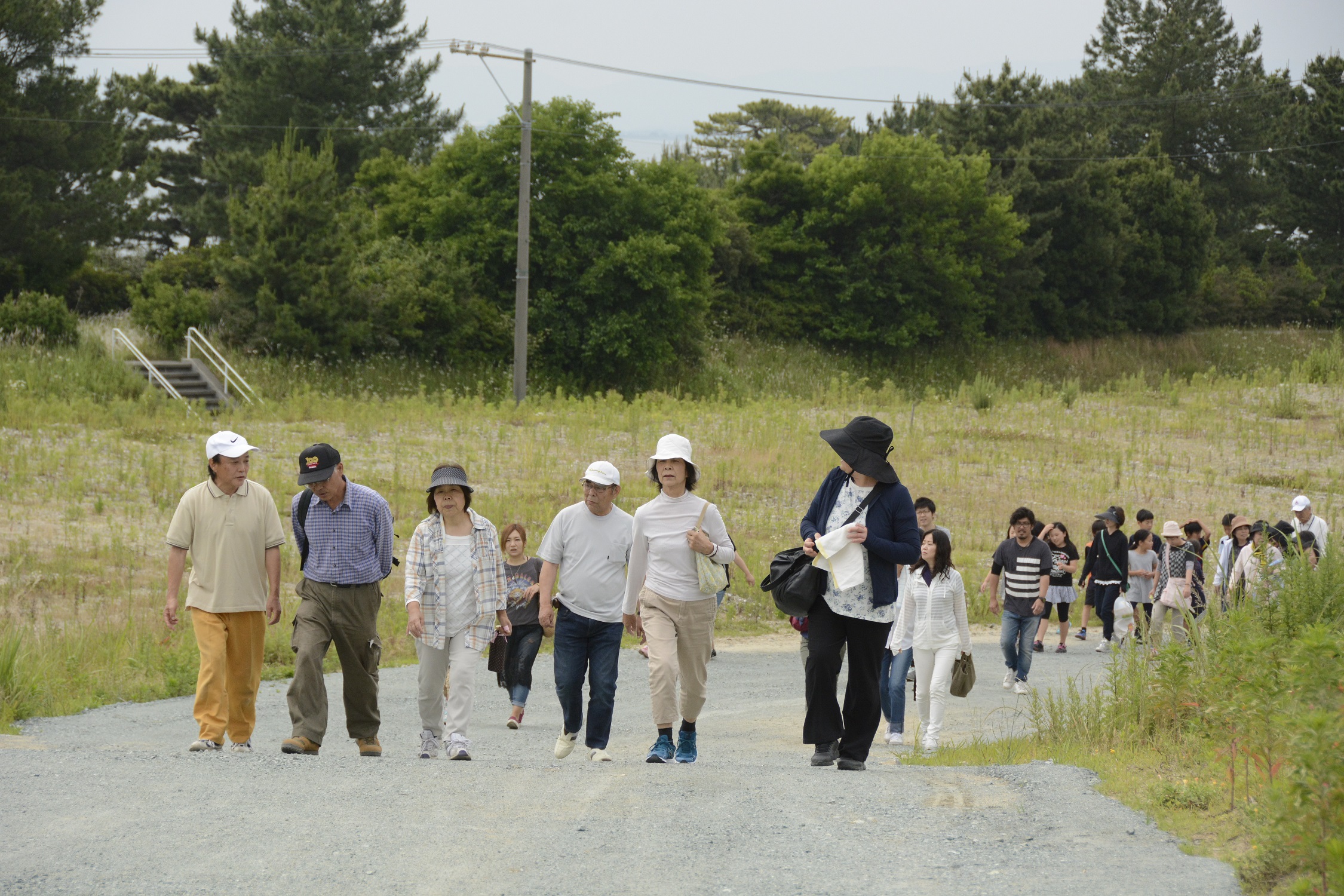 津波避難訓練