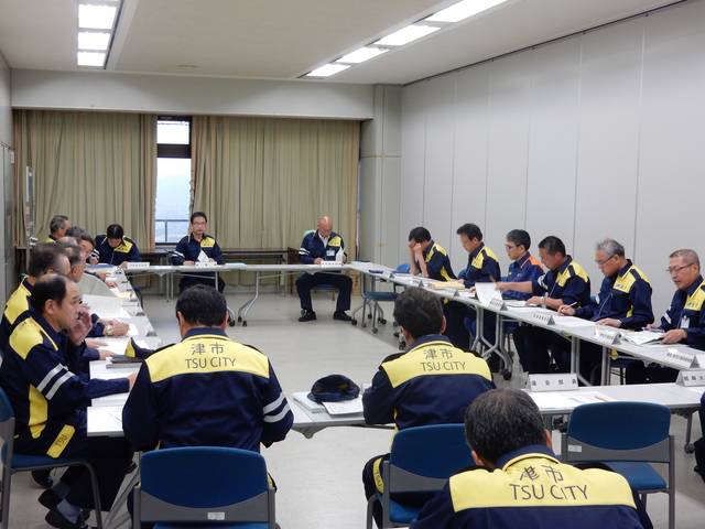 第2回津市災害対策本部会議