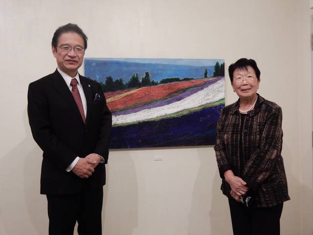 田川紀代さん日本画展