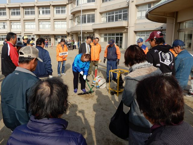 大里地区防災訓練