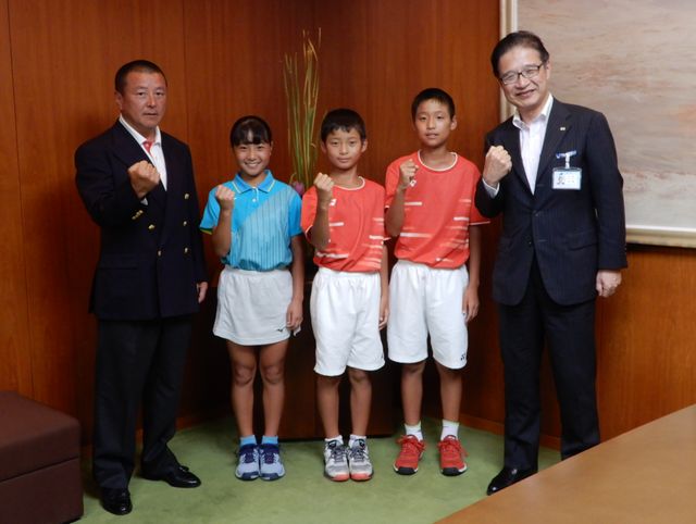 全日本小学生ソフトテニス選手権大会 出場選手 来訪