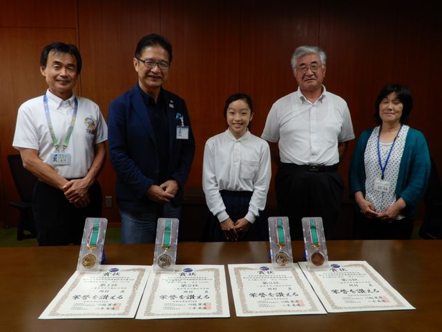 全国中学校体育大会 女子体操競技 個人総合準優勝報告