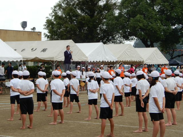 安濃地域の小学校運動会