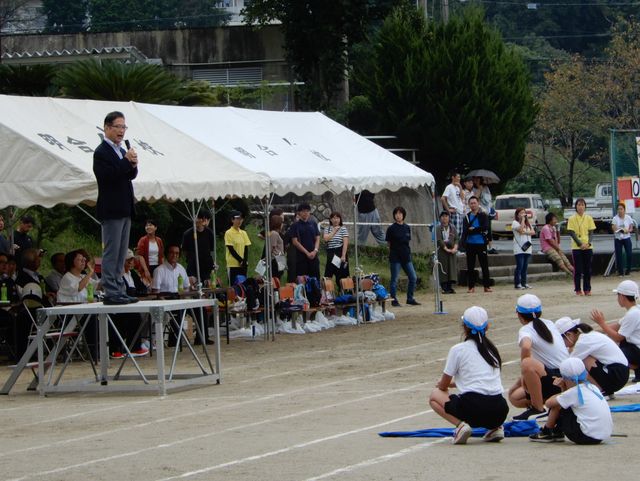 安濃地域の小学校運動会