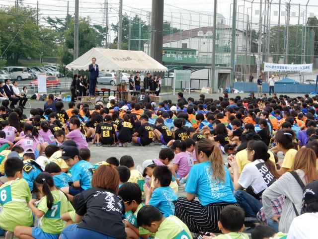学童保育ドッジボール交流会