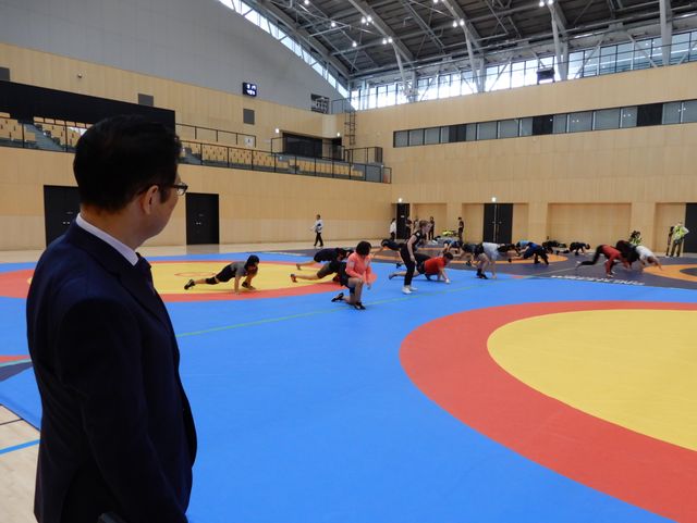 カナダレスリングチーム 東京オリンピック1年前キャンプ